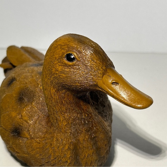 Mallard Duck Figurine Duck Decoy Dated Relic Art Circa 1979 Bruno Desantis - Picture 8 of 8